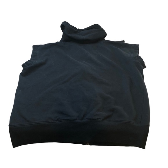 Men’s Sleeveless Workout Muscle Hoodie, full zip, Kangaroo Pockets, Sexy SZ M - Picture 8 of 10